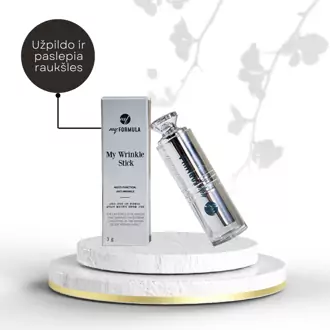 Specialios formulės odos raukšlių ir pigmentacijos korektorius